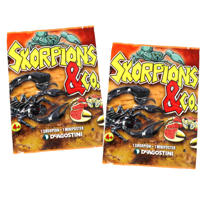 DeAgostini Skorpions & Co. Edition - Auswahl Sammelfiguren 2 Tüten / Booster