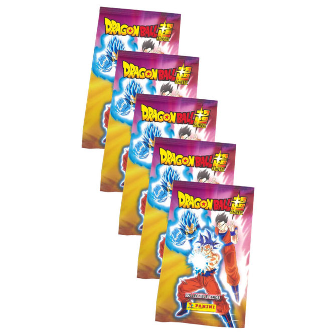 Panini Dragon Ball Super Karten (2022) - Trading Cards Sammelkarten - 5 Booster
