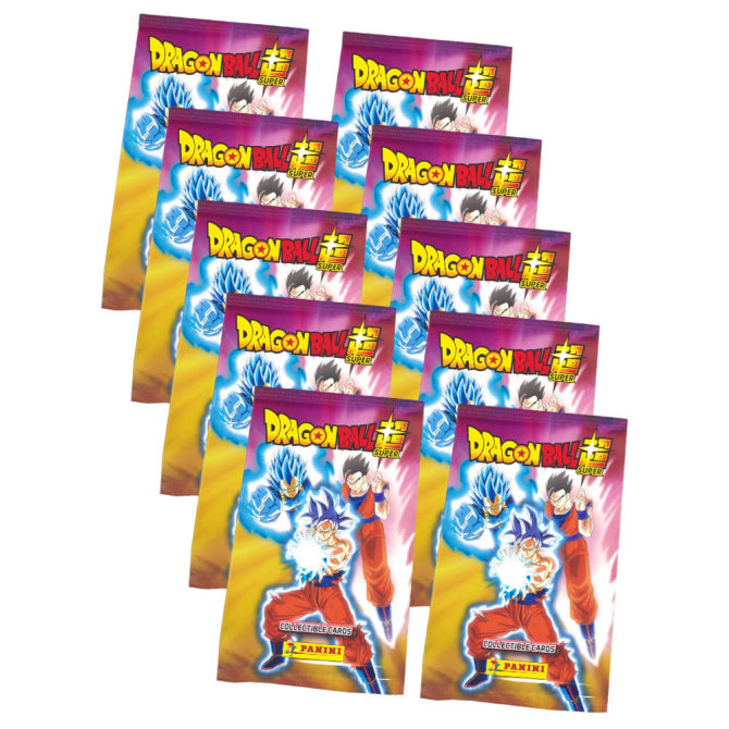 Panini Dragon Ball Super Karten (2022) - Trading Cards Sammelkarten - 10 Booster