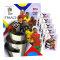 Topps Road to UEFA Nations League Finals Sticker 2022 - 1 Album + 5 T&uuml;ten Sammelsticker