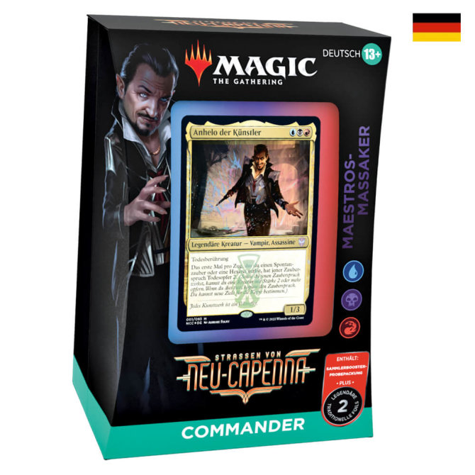 MTG Magic the Gathering - Strassen von Neu-Capenna - Maestros-Massaker - 1 Commander Deck - Deutsch