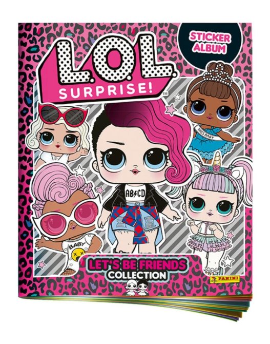 Panini L.O.L Surprise 2 - Hybrid Sticker - 1 Sammelalbum Album