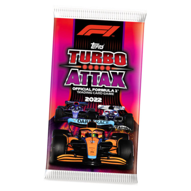 Topps Turbo Attax Karten Formula 1 -  2022 - 1 Booster Sammelkarten