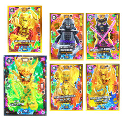 Lego Ninjago Karten Trading Cards Serie 8 - CRYSTALIZED...