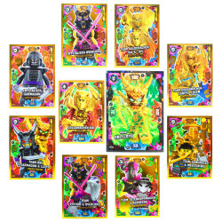 Lego Ninjago Karten Trading Cards Serie 8 - CRYSTALIZED...