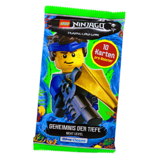 Lego Ninjago Karten Trading Cards Serie 7 - Geheimnis der Tiefe Next Level (2022) - 1 XL Booster