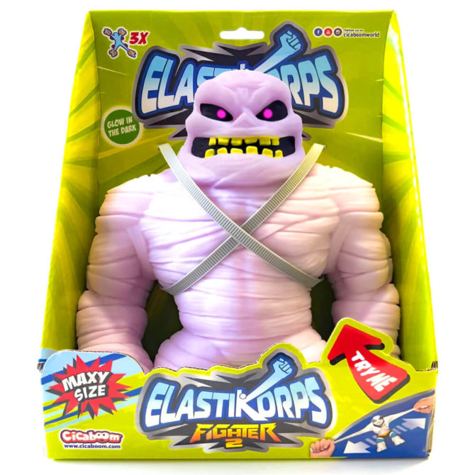 Cicaboom Elastikorps Fighter 2 Collection - Super Strech - 1 Mummy Maxy Size Sammelfigur
