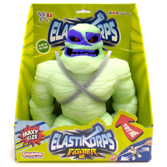 Cicaboom Elastikorps Fighter 2 Collection - Super Strech - 1 Papyrus Maxy Size Sammelfigur