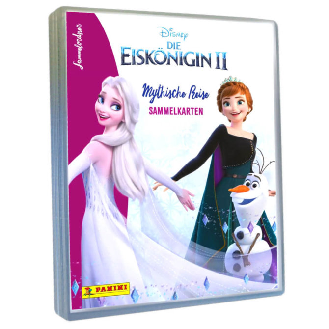 Disney Die Eiskönigin 2 - Karten Trading Cards - Mythische Reise (2023) - 1 Sammelmappe Sammelkarten
