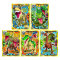 Lego Jurassic World 2 Karten - Sammelkarten Trading Cards (2022) - LE1 + LE10 + LE11 + LE12 + LE13 Gold Karten