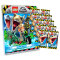 Lego Jurassic World 2 Karten - Sammelkarten Trading Cards (2022) - 1 Sammelmappe + 10 Booster