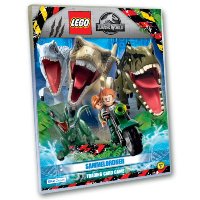 Lego Jurassic World 2 Karten - Sammelkarten Trading Cards (2022) - 1 Sammelmappe