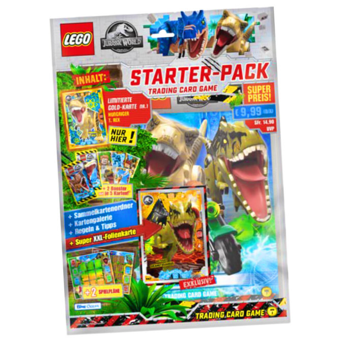 Lego Jurassic World 2 Karten - Sammelkarten Trading Cards (2022) - 1 Starter