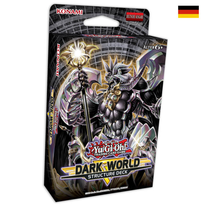 YGO Yu-Gi-Oh! 1 Dark World Structure Deck - Karten Sammelkarten - 1 Auflage Deutsch