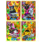 Lego Ninjago Karten Trading Cards Serie 8 - CRYSTALIZED (2023) - LE21 + LE22 + LE23 + LE24 Gold Sammelkarten