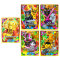 Lego Ninjago Karten Trading Cards Serie 8 - CRYSTALIZED (2023) - LE21 + LE22 + LE23 + LE24 + LE1 Gold Sammelkarten