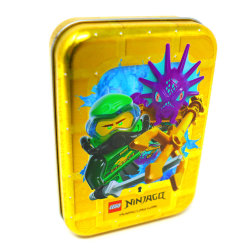 Lego Ninjago Karten Trading Cards Serie 7 - Geheimnis der Tiefe Next Level - 1 Tin Dose (10 Booster)