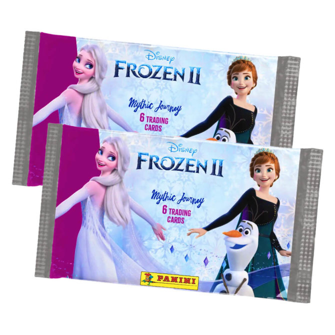 Disney Die Eiskönigin 2 - Karten Trading Cards - Mythische Reise (2023) - 2 Booster Sammelkarten