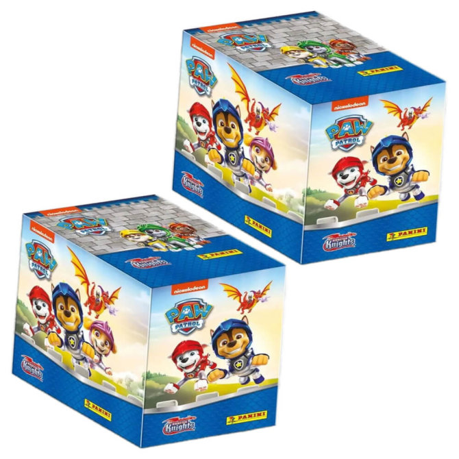 Panini Paw Patrol Sticker - Rescue Knights (2023) - 2 Display Sammelsticker