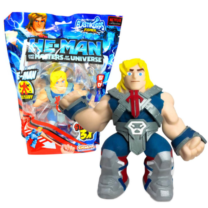 Cicaboom Elastikorps Fighter He-Man Masters Universe Collection Giga Size - 1 HE-MAN Sammelfigur