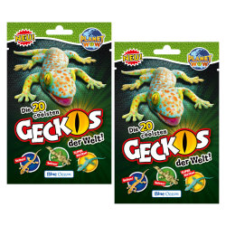 Blue Ocean Geckos Sammelfiguren 2023 - Planet Wow Figur - 2 Tüten