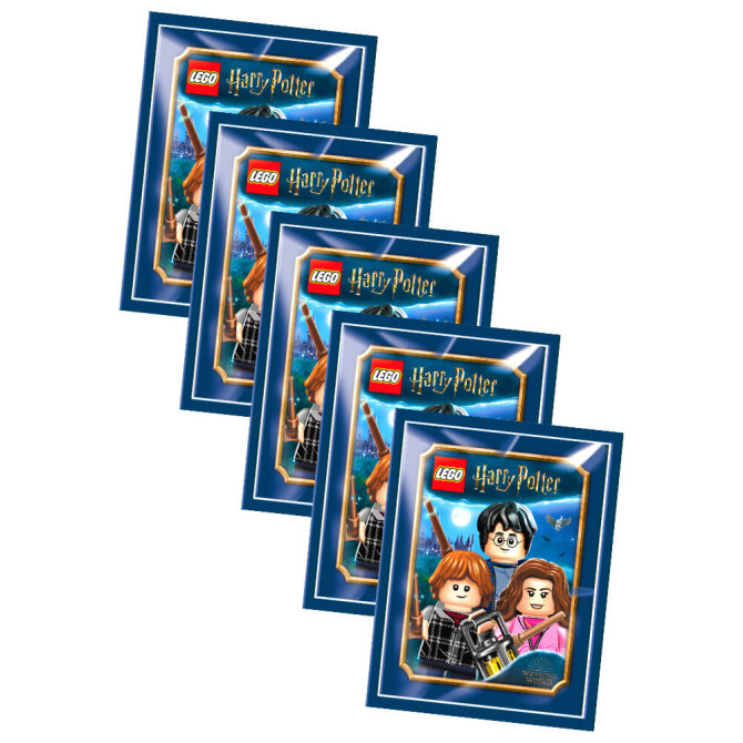 Blue Ocean LEGO Harry Potter Sticker Serie 1 (2023) - 5 Tüten Sammelsticker