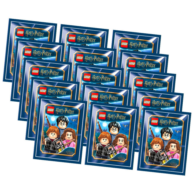 Blue Ocean LEGO Harry Potter Sticker Serie 1 (2023) - 15 Tüten Sammelsticker