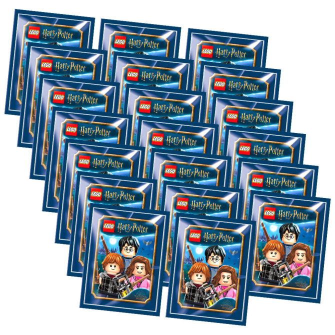 Blue Ocean LEGO Harry Potter Sticker Serie 1 (2023) - 20 Tüten Sammelsticker