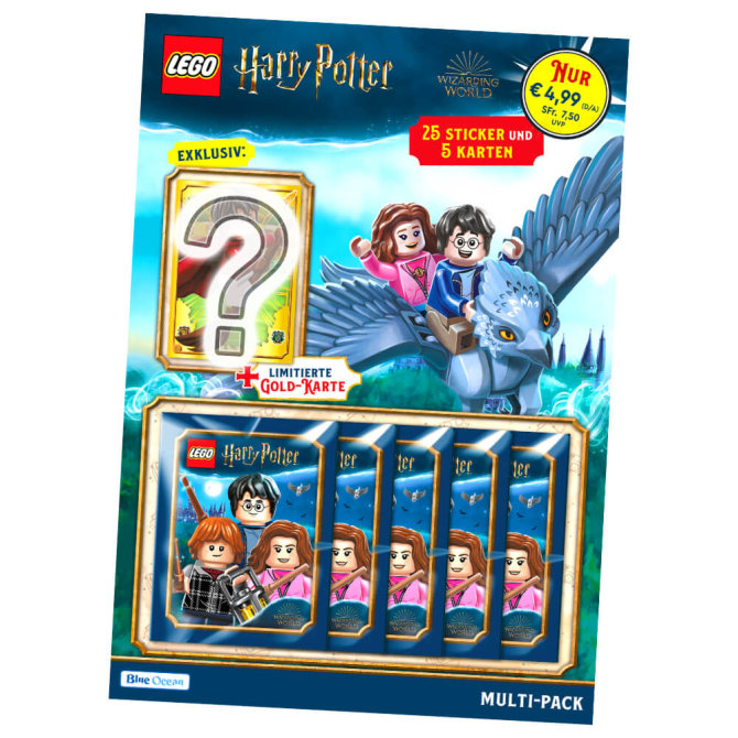 Blue Ocean LEGO Harry Potter Sticker Serie 1 (2023) - 1 Multipack Sammelsticker