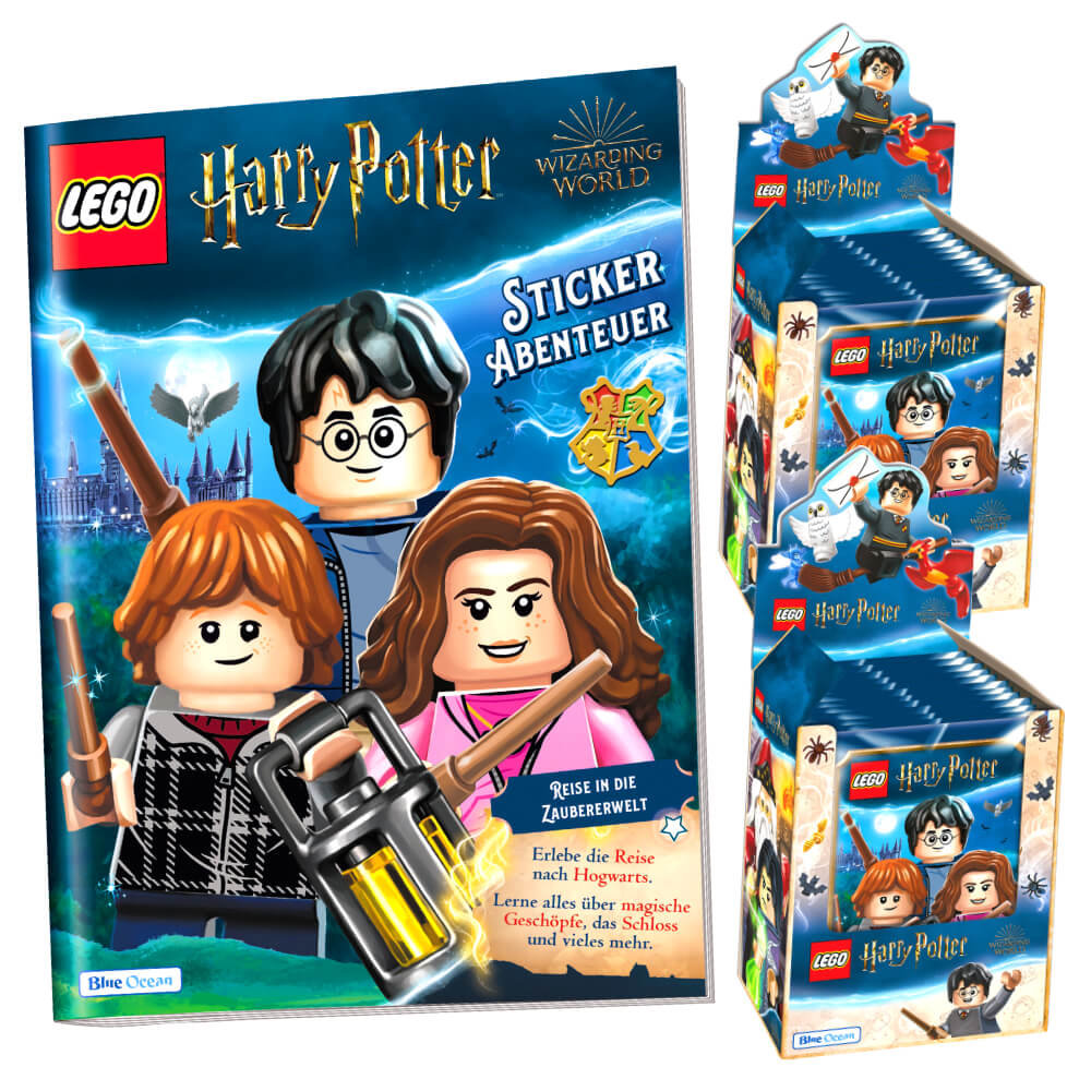 Blue Ocean LEGO Harry Potter Sticker Serie 1 (2023) - 1 Album + 2 Dis,  80,99 €