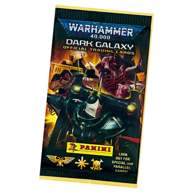 WARHAMMER 40.000 Dark Galaxy Karten - Trading Cards (2023) - 1 Booster Sammelkarten