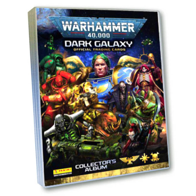 WARHAMMER 40.000 Dark Galaxy Karten - Trading Cards (2023) - 1 Sammelmappe
