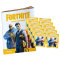 Panini Fortnite Gold Frame Sticker - Fortnite Sammelsticker - 1 Album + 10 Tüten