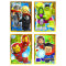 Lego Avengers Karten Trading Cards Serie 1 - Marvel Sammelkarten (2023) - LE17 + LE18 + LE19 + LE20 Gold Karte