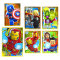 Lego Avengers Karten Trading Cards Serie 1 - Marvel Sammelkarten (2023) - LE17 + LE18 + LE19 + LE20 + LE1 + XXL1 Gold Karte