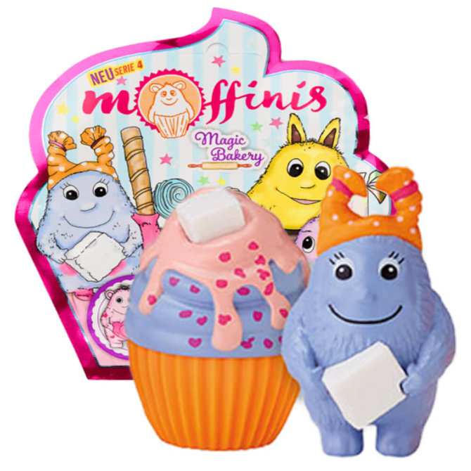 Blue Ocean Moffinis Sammelfiguren Serie 4 - Moffini Muffin Monster - Figur Smilla