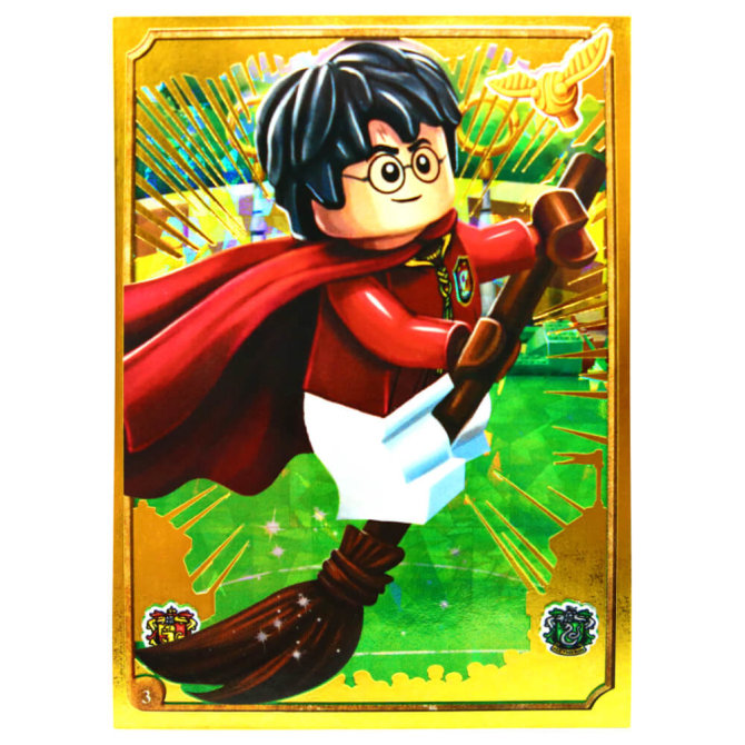 Blue Ocean LEGO Harry Potter Sticker Serie 1 (2023) Sammelsticker - Gold Karte 3