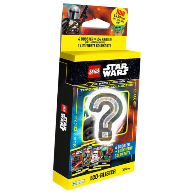 Lego Star Wars Karten Trading Cards Serie 4 - Die Macht Sammelkarten (2023) - 1 Blister