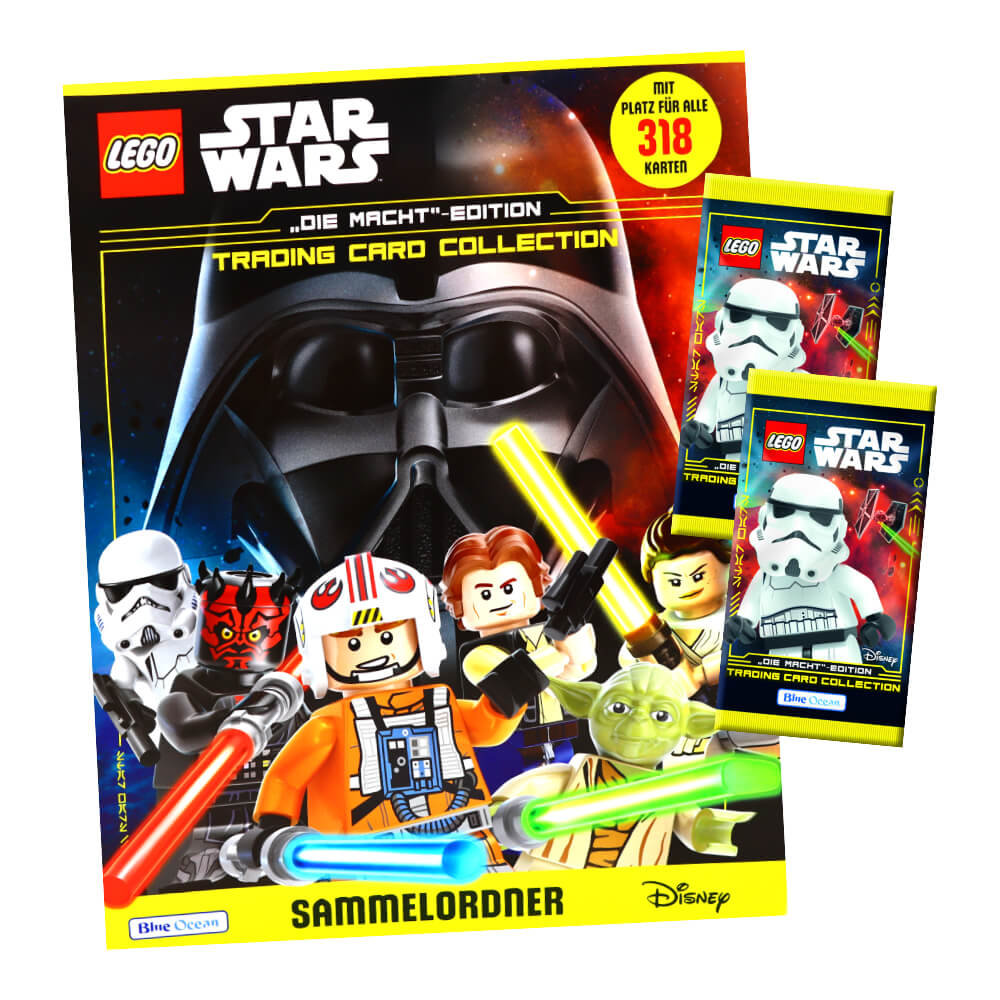 Lego Star Wars Karten Trading Cards Serie 4 - Die Macht Sammelkarten