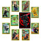 Lego Star Wars Karten Trading Cards Serie 4 - Die Macht Sammelkarten (2023) - LE12 + LE13 + LE14 + LE15 + LE18 + LE19 + LE20 + LE21 + LE1 + XXL1 Gold Karte