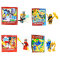 Lego® Ninjago Legacy Minifiguren - Set aus 4 Figuren - Cole 3 + Zane 2 + Jay 6 + Kai 5