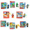 Lego® Ninjago Legacy Minifiguren - Set aus 8 Figuren - Jay 5 + Lloyd 4 +Zane 3 + Kai 5 + Zane 2 + Schlange 1 + Cole 3 + Cole 4
