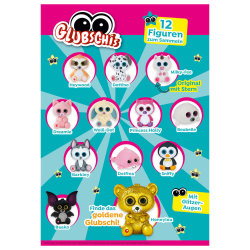 Blue Ocean Glubschis Sammelfiguren Serie 1 - Glubschi Glitzer - Figur Delfina