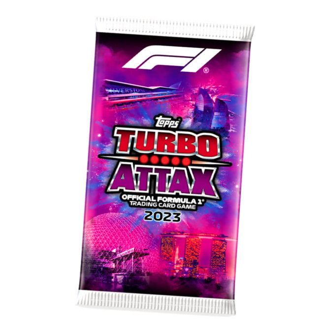 Topps Turbo Attax Karten Formula 1 - 2023 - 1 Booster Sammelkarten