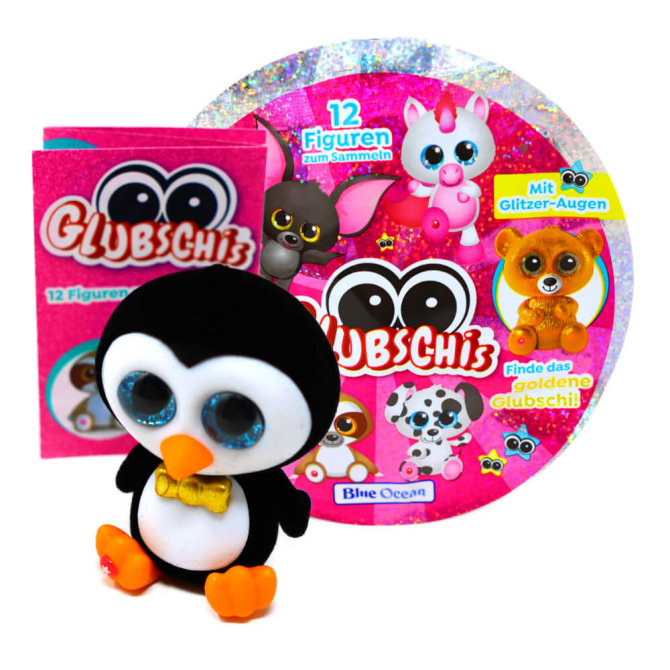 Blue Ocean Glubschis Sammelfiguren Serie 1 - Glubschi Glitzer - Figur Sniffy