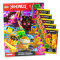 Lego Ninjago Karten Trading Cards Serie 8 Next Level - CRYSTALIZED (2023) - 1 Sammelmappe + 5 Booster Sammelkarten
