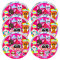 Blue Ocean Glubschis Sammelfiguren Serie 1 - Glubschi Glitzer Figur - 6 Tüten
