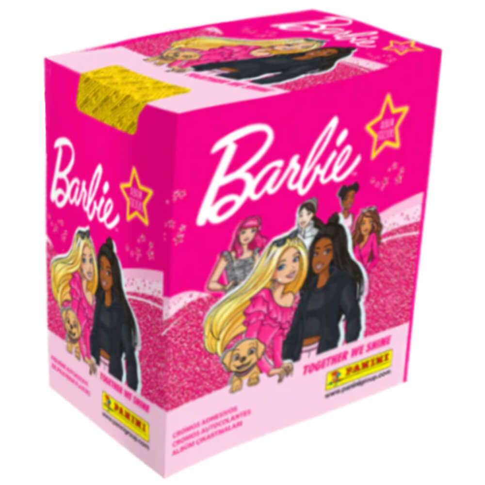 Panini Barbie Together we shine Sticker Serie – 1 album adesivi + 1 display  24 sacchetti adesivi