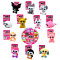 Blue Ocean Glubschis Sammelfiguren Serie 1 - Glubschi Glitzer Figur - Alle 12 Figuren