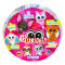 Blue Ocean Glubschis Sammelfiguren Serie 1 - Glubschi Glitzer Figur - Alle 12 Figuren